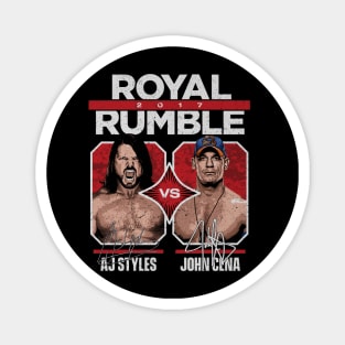 John Cena Vs A.J. Styles Royal Rumble Magnet